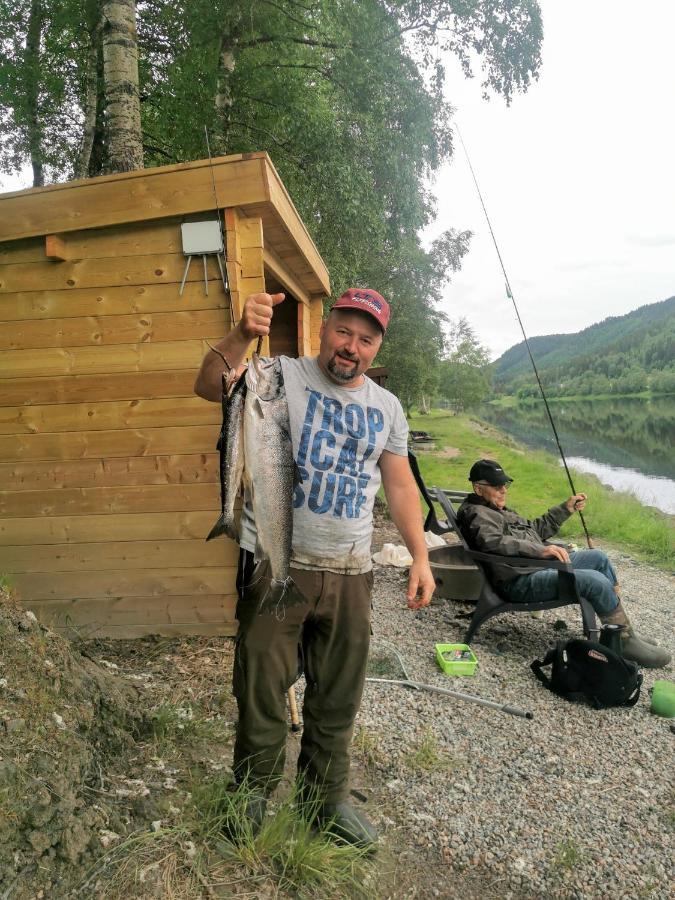 Holmset Camping And Fishing Namdalseid Kültér fotó