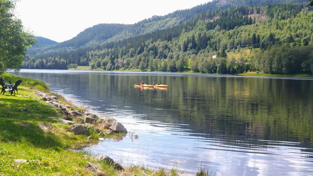 Holmset Camping And Fishing Namdalseid Kültér fotó